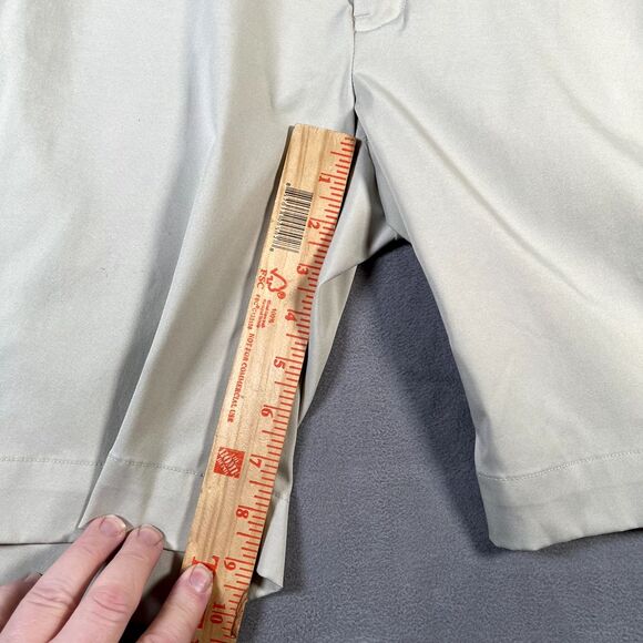Polo Ralph Lauren Golf Shorts Mens 30 Beige Performance Stretch Classic Fit 9" - Picture 6 of 12